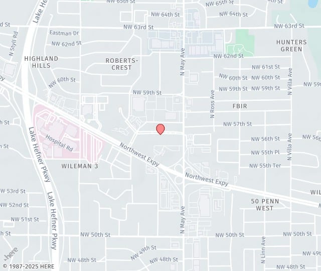 Location Map: 5704 N May Ave Oklahoma City, OK 73112