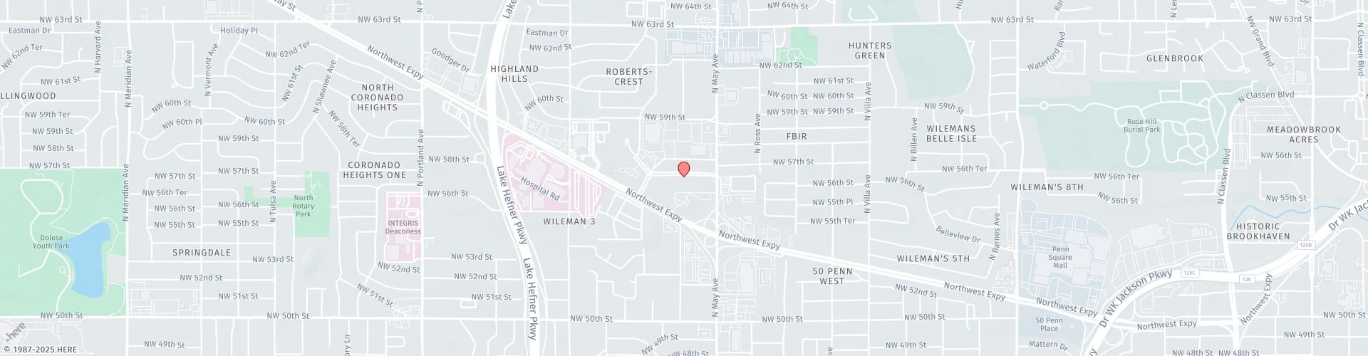 Location Map: 5704 N May Ave Oklahoma City, OK 73112